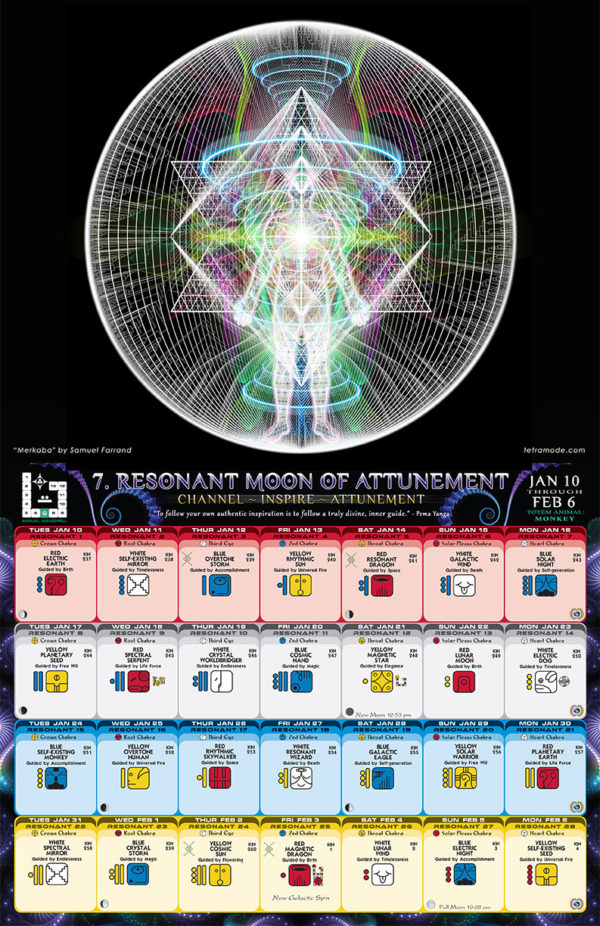 13 Moon Galactic Calendar - Image 2
